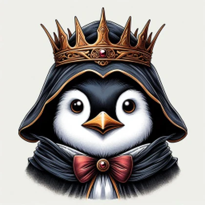Royal Penguin's UGC Roblox group icon