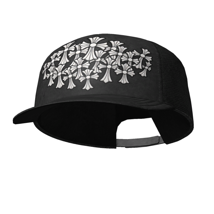 𝐬 • Black Tilted Cross Cap