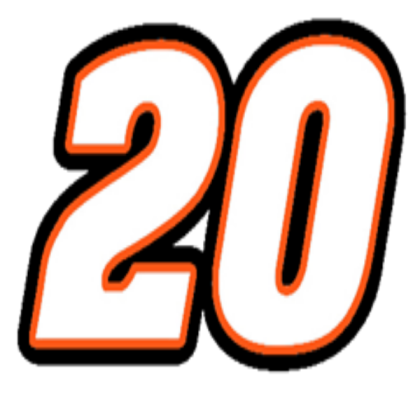 Joey Logano 20 Transparent Roblox decal