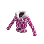 Cow Print Snow Jacket