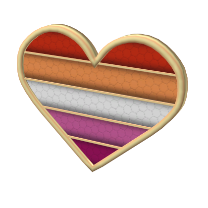 3.0 Pride Heart: Lesbian