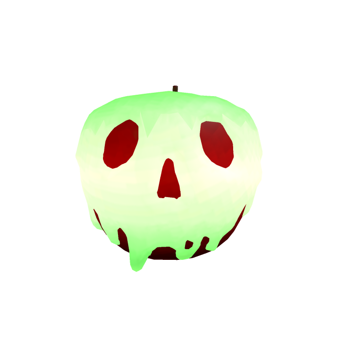 {Emissive Glow} Poison Apple (Back)