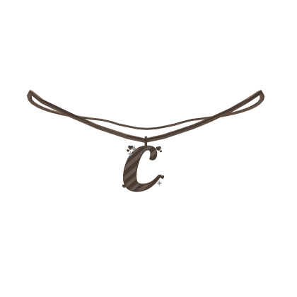 c initial necklace thumbnail