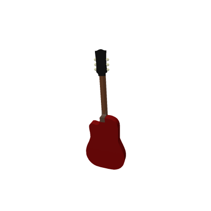 New Takamine Red Guitar