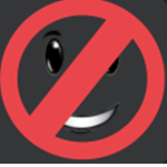 No winning smiles