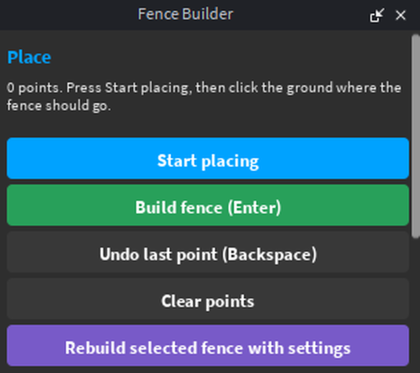 Fence Builder preview 2