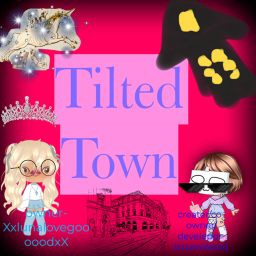 Tilted town