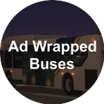 Ad Wrapped Buses