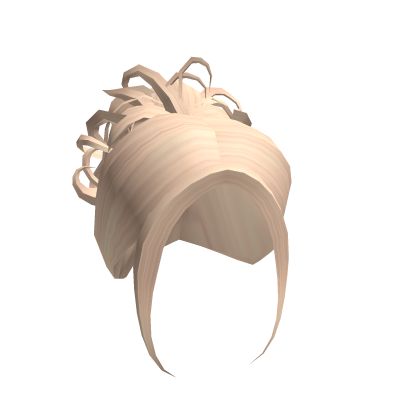 Y2K Vamp Messy Aesthetic Trendy Ponytail (Blonde) Roblox item