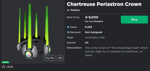 praise periastron crown!