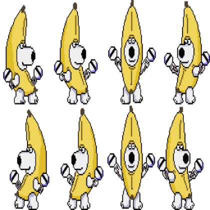 brian funny banana haha Roblox decal