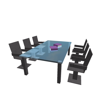 6-Player Dining Table Set