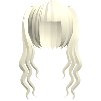 ^ㆆᆺㆆ^  wavy twintails in blond  Roblox item