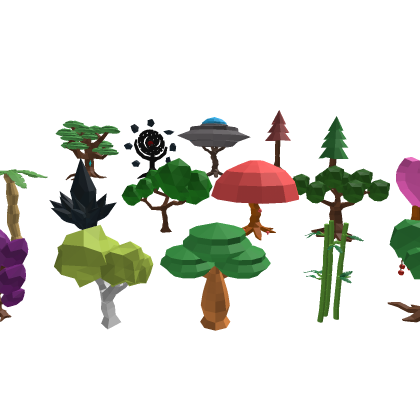 Low Poly Tree Packs