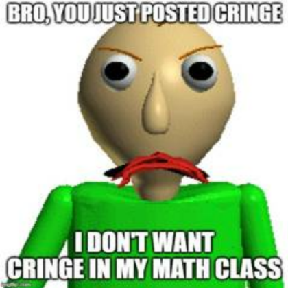 Another Baldi Meme Roblox decal