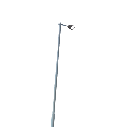 model canterbury lamp post 1