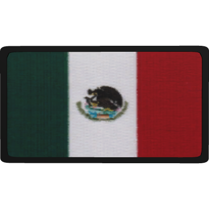 Mexico Flag Patch, Full Colour [L] Roblox item
