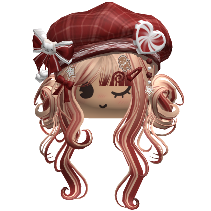 ♡ Christmas Swirly Wispy Buns (Blonde & Red)