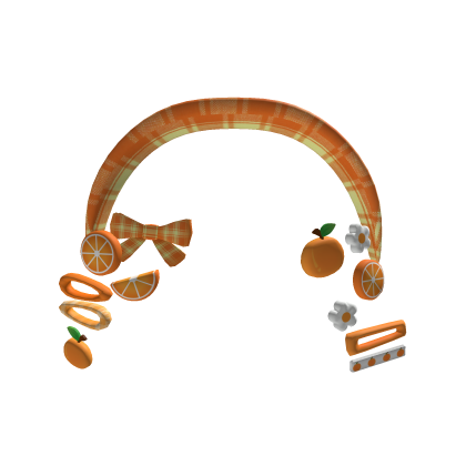 Orange headband igari Roblox item