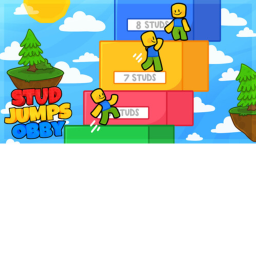 Stud Jump Obby! Jump Power increase every second!