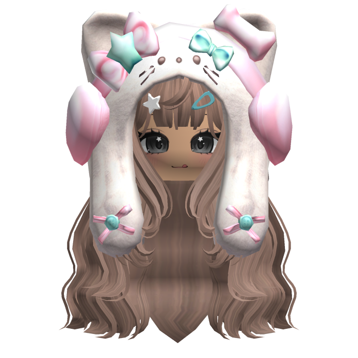 Milktea Cute Cozy Kitty Hood Hair