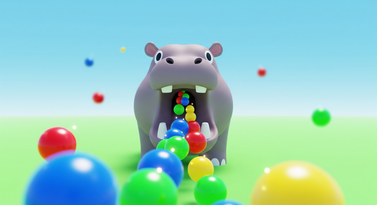 [NEW] Chomp Chomp Hippo Royale screenshot 4