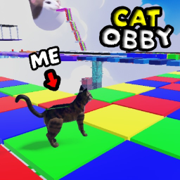 Obby But You're A CAT🐈