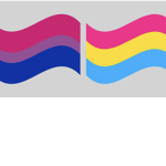 The 2 bisexual and that one pansexual!