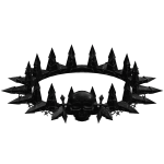 Black Skullbound Crown