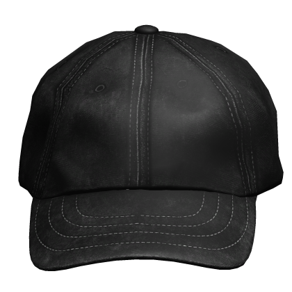 Backwards Thrifted Vintage Cap (Black) Roblox item