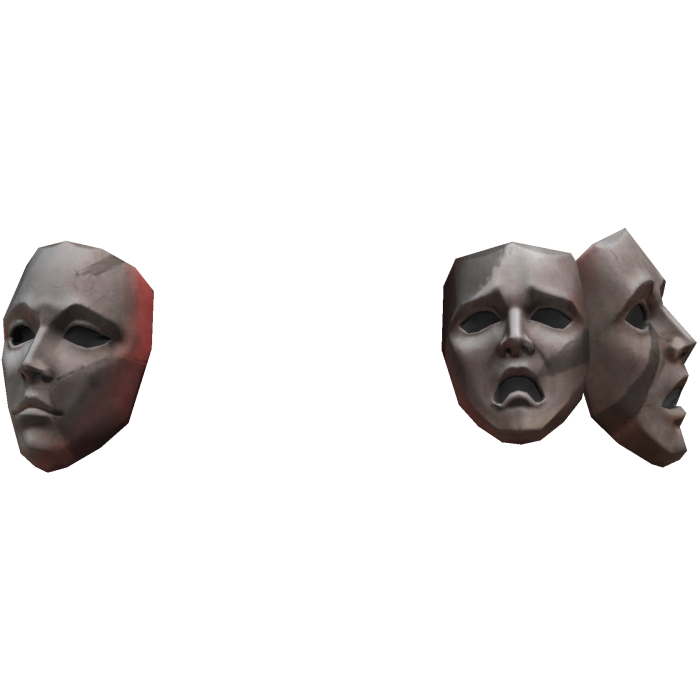 Back Waist Jester Mask Belt