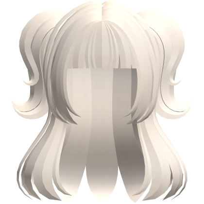 🐾 cute swirly half up doll tween hair blonde