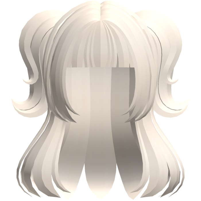 🐾 cute swirly half up doll tween hair blonde