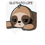 sloths fo life