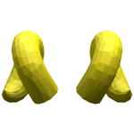 Yellow Evil Gem Horns