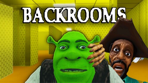💀Shrek in The Backrooms