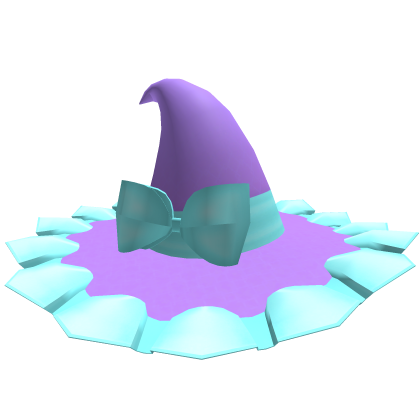Kawaii Purple & Blue Halloween Witch Hat
