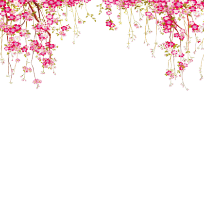 TB PNG Hanging Pink Floral Flowers Nature Y2K Roblox decal