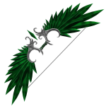 Emerald Radiant Valkyrie Bow [PBR]