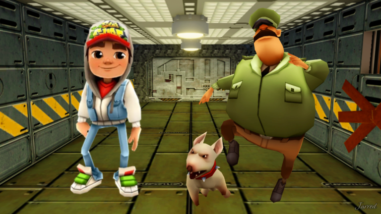 🚪Survive SUBWAY SURFERS In Area 51 🔦 screenshot 2