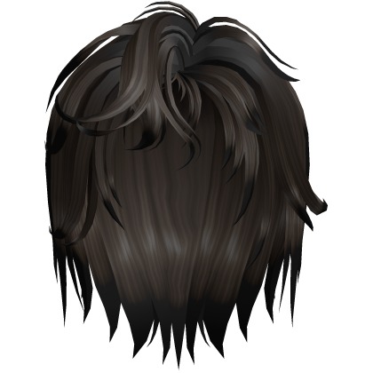 Brown Fancy Long Messy Anime Boy Hair Roblox item