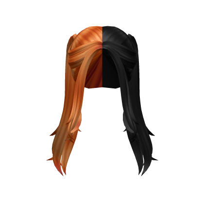 Halloween Split Dye High Anime Twintails Roblox item