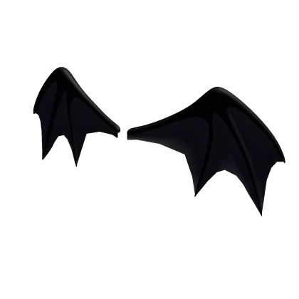 Black Bubbly Bat Wings | Roblox Item - Rolimon's