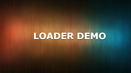 RSD: Loader Demo