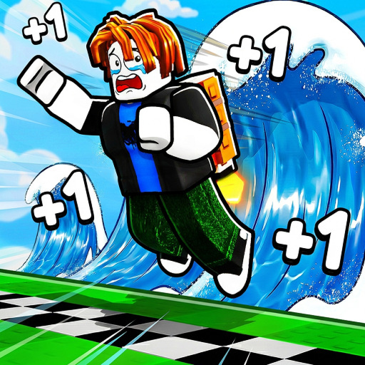 +1 Speed Jetpack Tsunami Escape