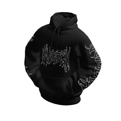 Black Lightning SVDDEN Hoodie Posed Roblox Item Rolimon s