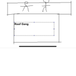 Roof. gang