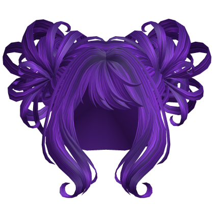 Cute Space Buns Purple Roblox item
