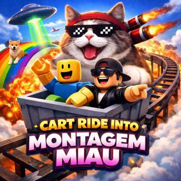 Cart Ride into Montagem Miau 😼