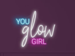 The glow girl